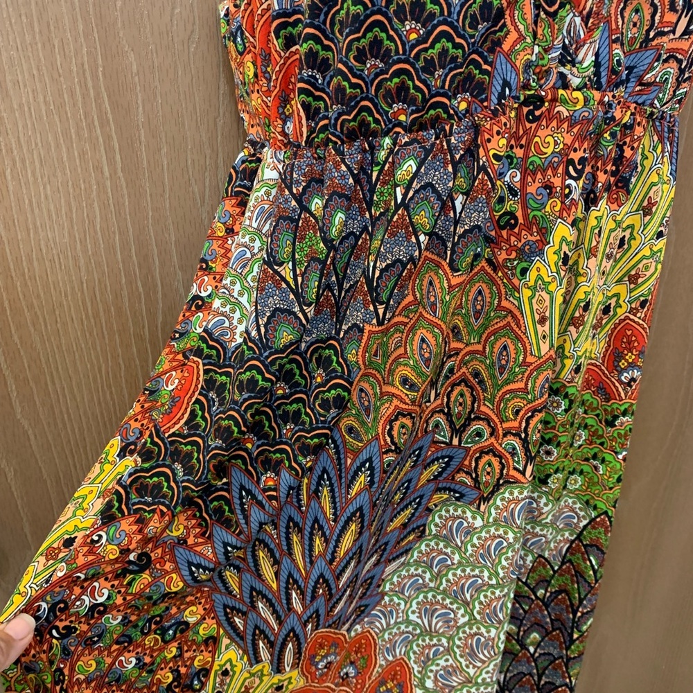 Moa Moa Vibrant Patterned Dress - Picture 9 of 16